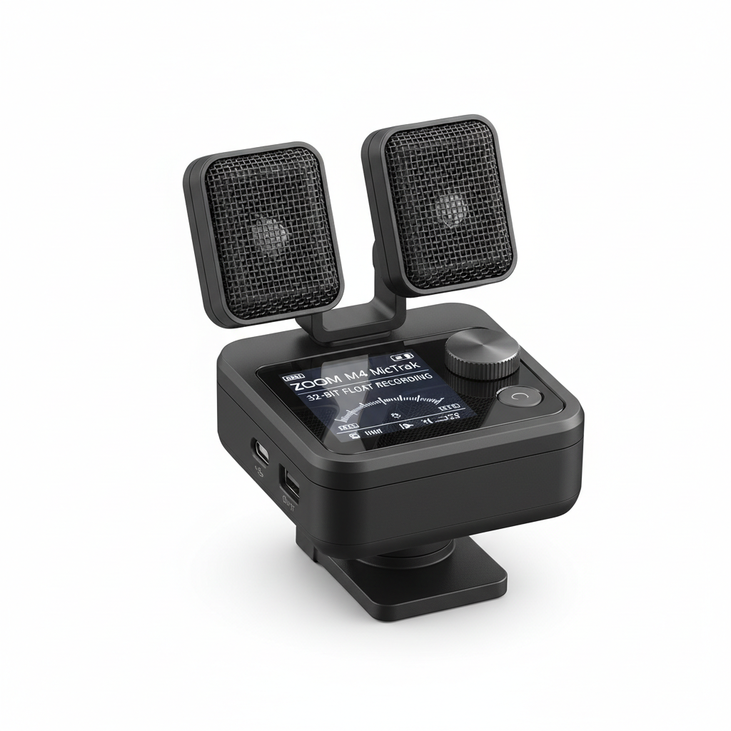 Zoom M4 MicTrak Camera-Mount Recorder