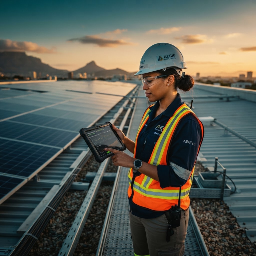 Keiller Power Solutions solar site survey with monitoring diagnostics