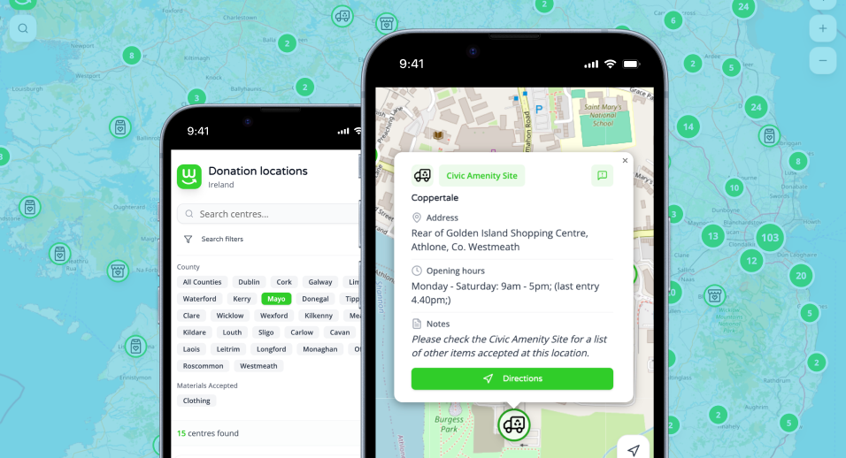 MyWaste Map app