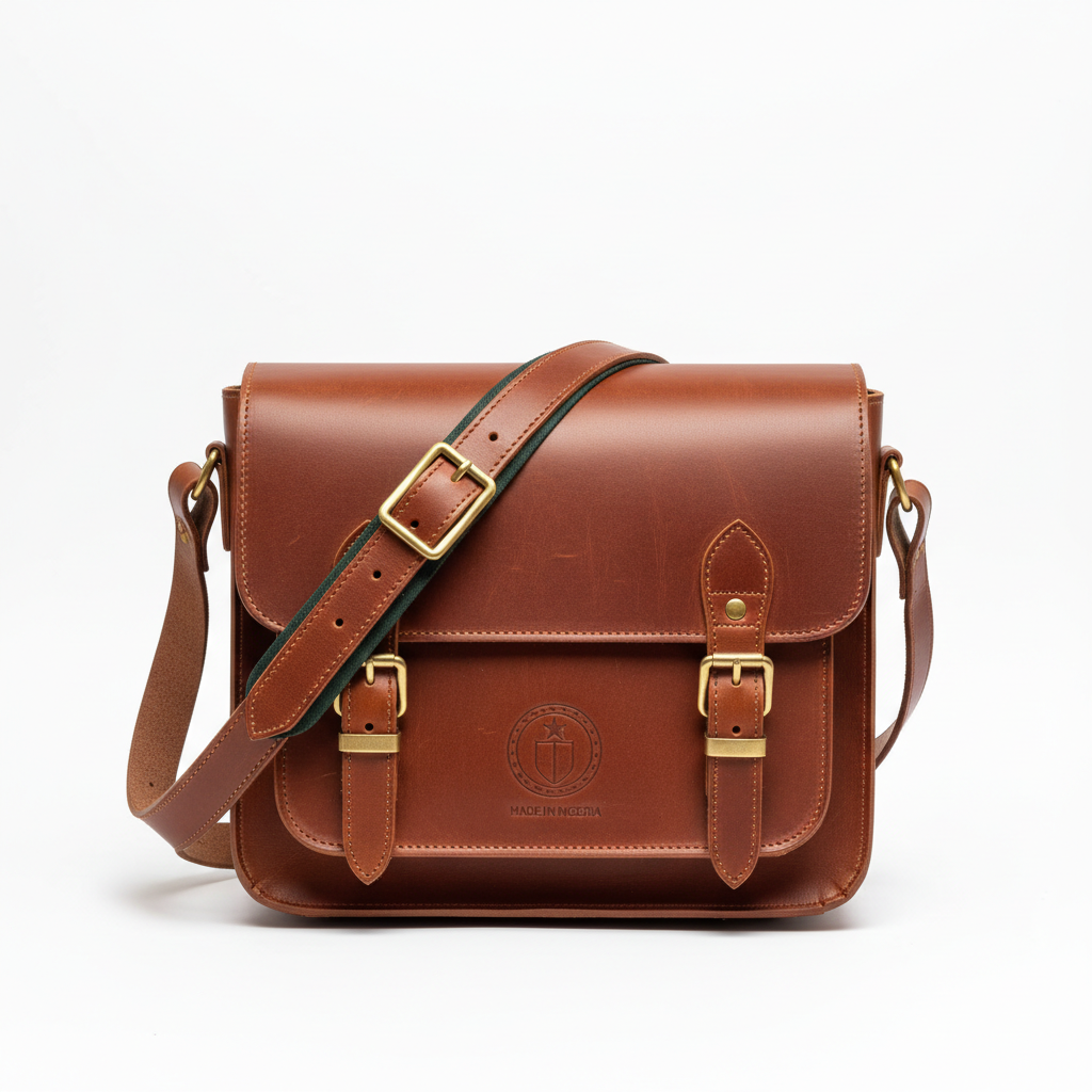 Leather Crossbody Satchel