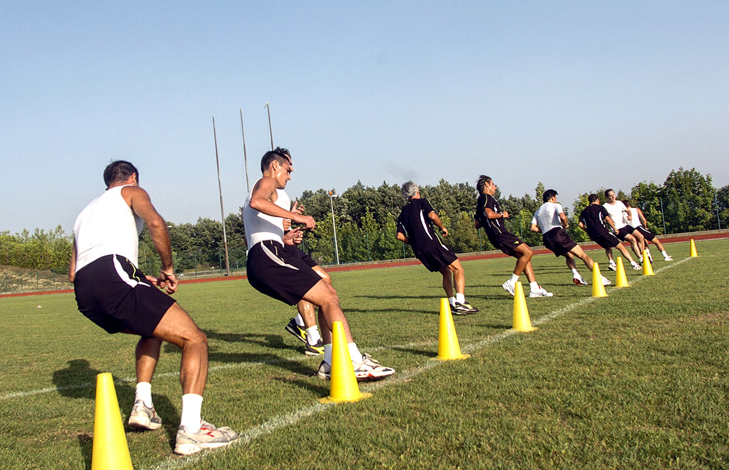 Athletiktraining Agility-Drill