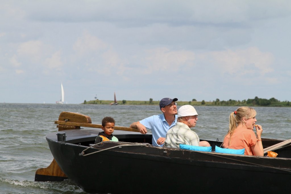 Genieten aan boord met het gezin