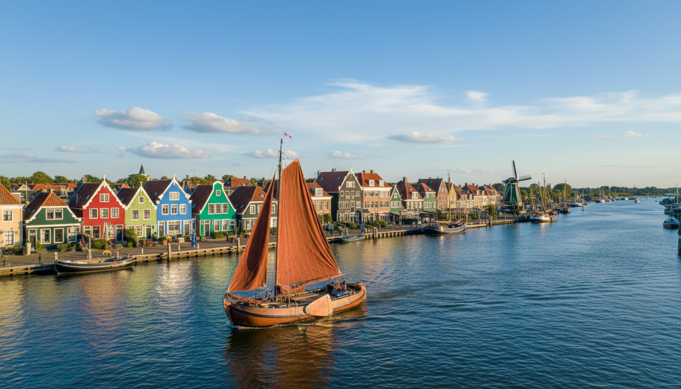 Zeilende Rondvaart Volendam