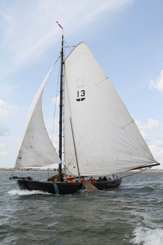 Volop wind en zeilen