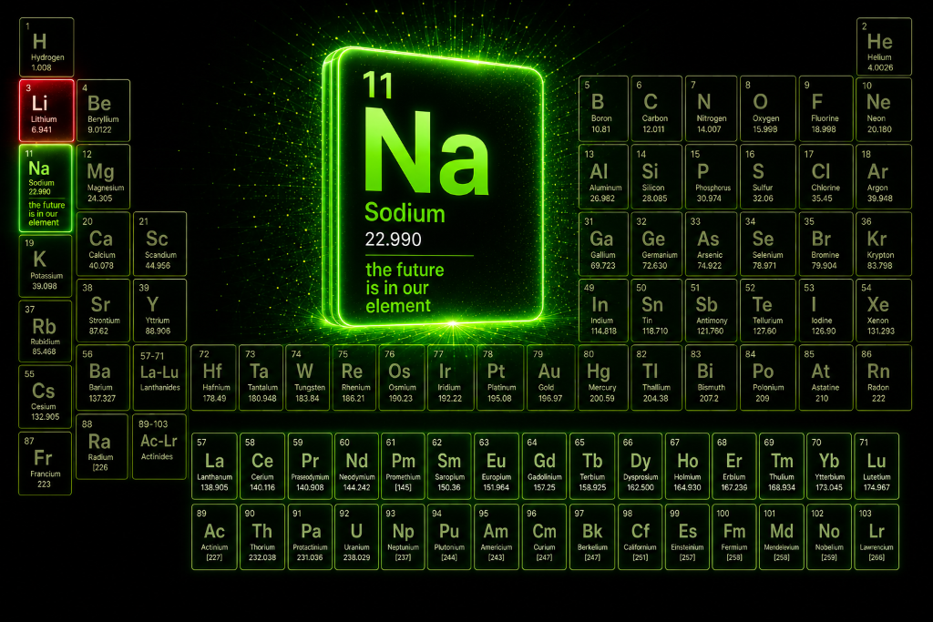 Sodium Periodic Table