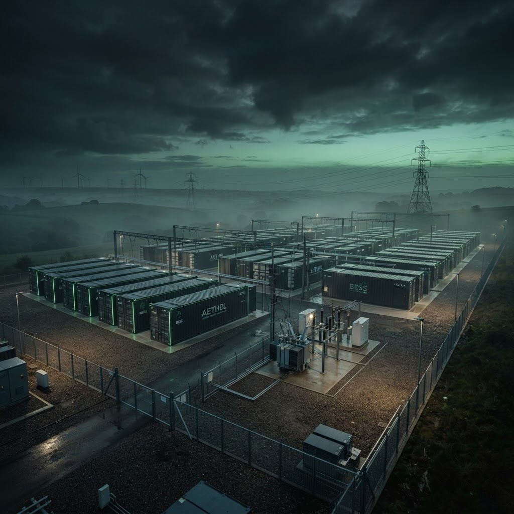 Utility-scale sodium-ion BESS energy storage facility