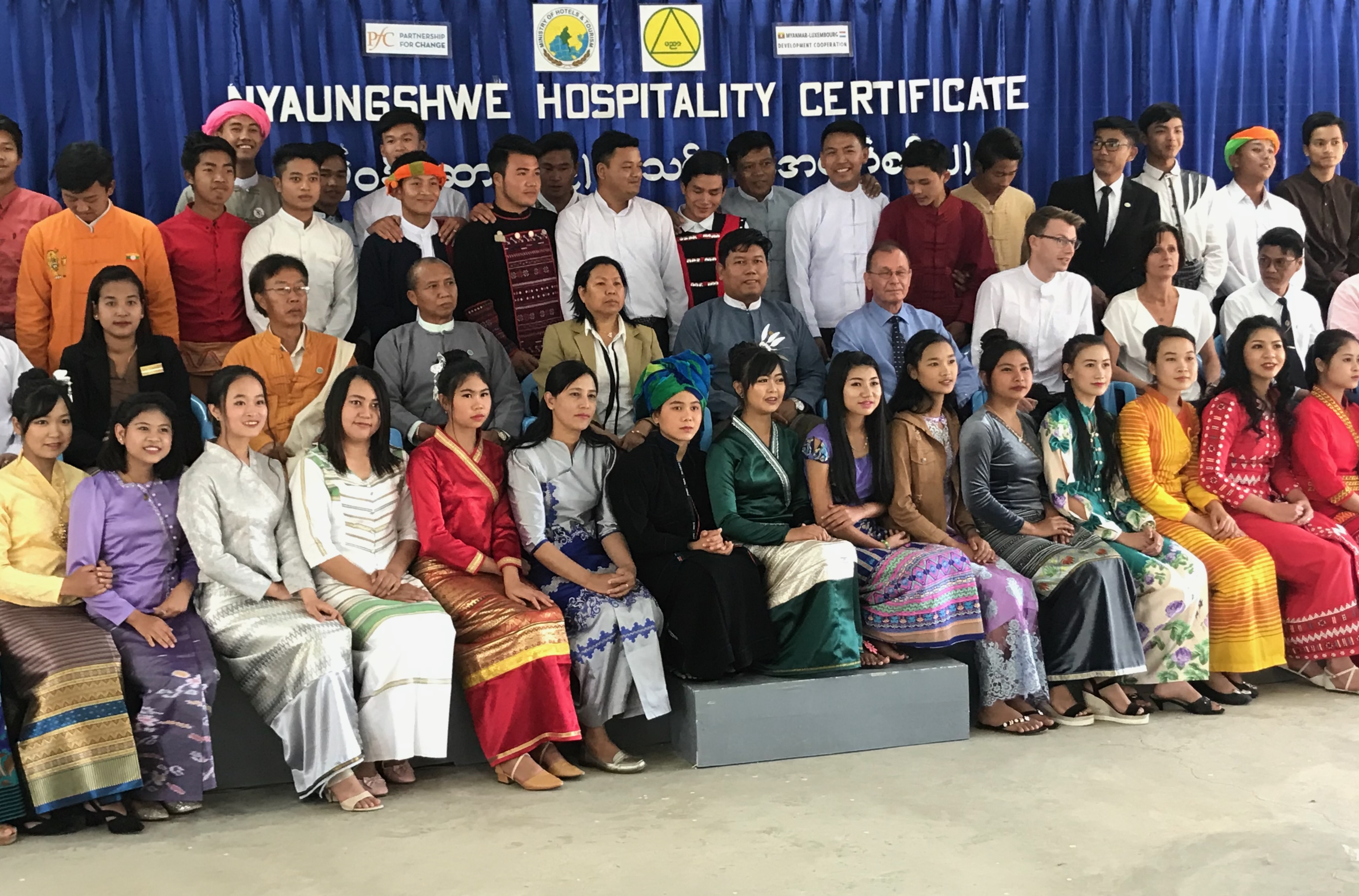 Nyaungshwe Hospitality Certificate ceremony