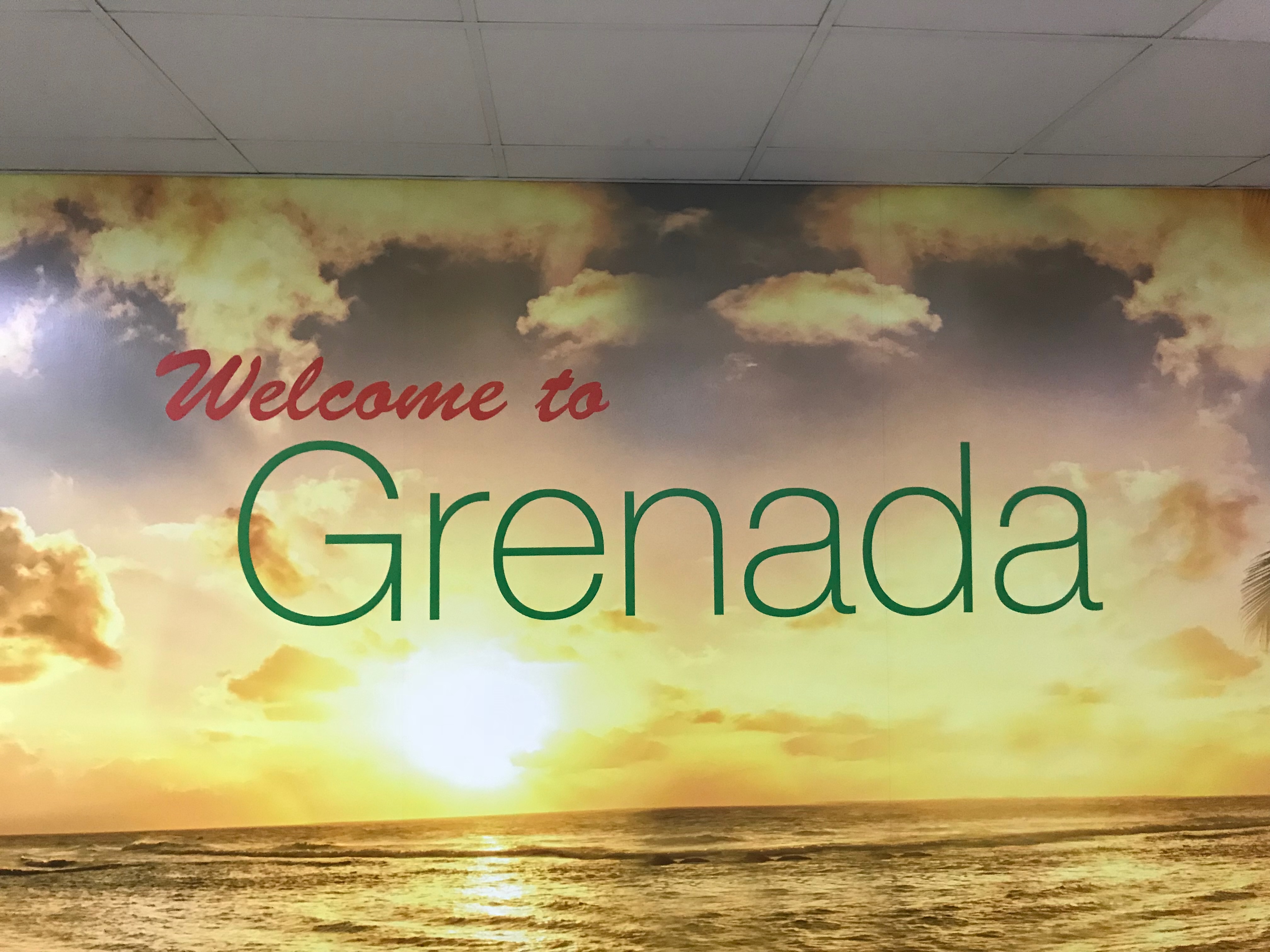 Welcome to Grenada mural
