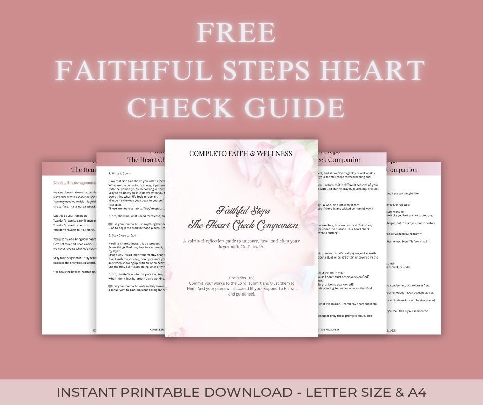 Faithful Steps Heart Check Guide