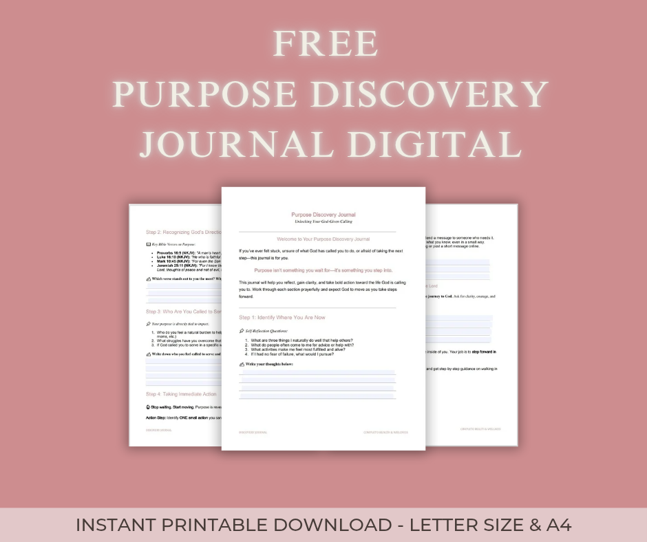 Purpose Discovery Journal