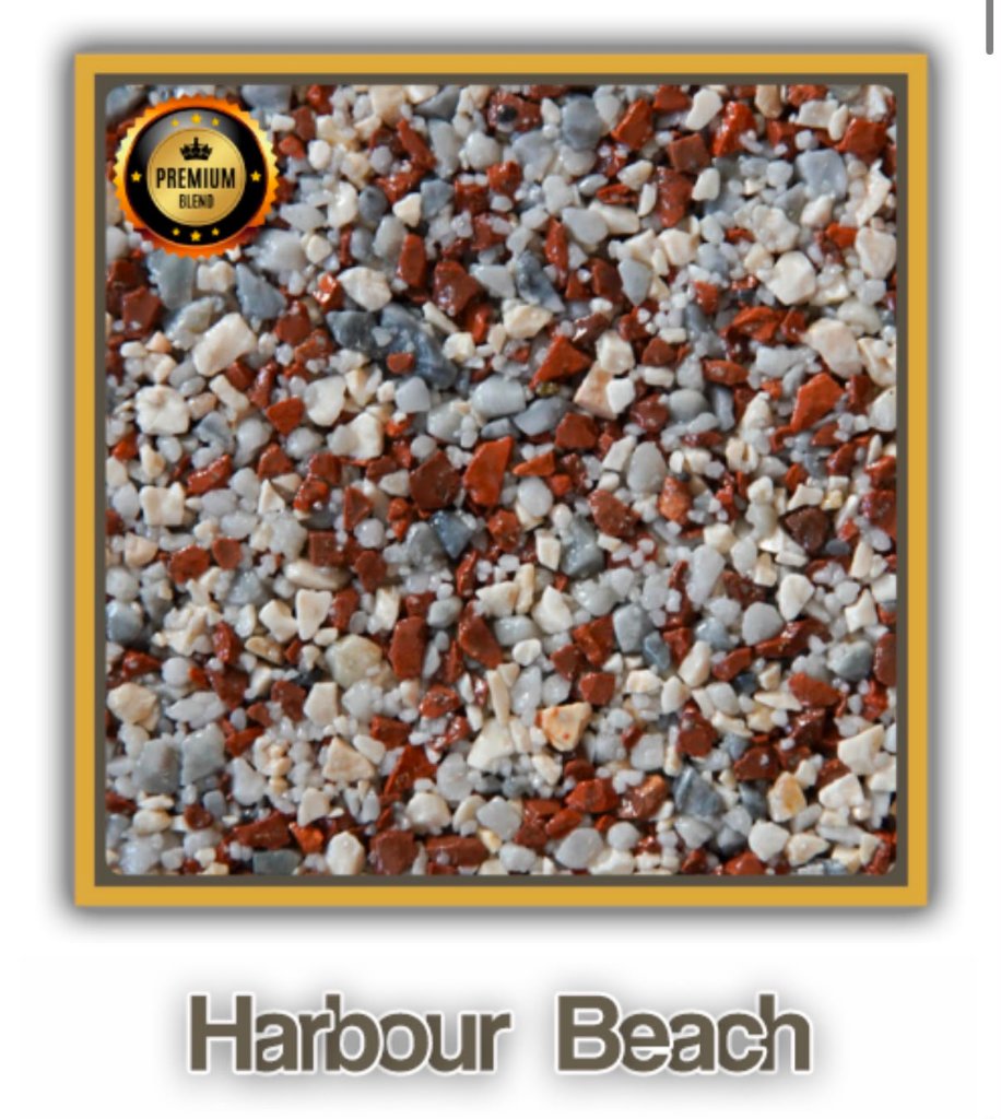Harbour Beach resin colour blend
