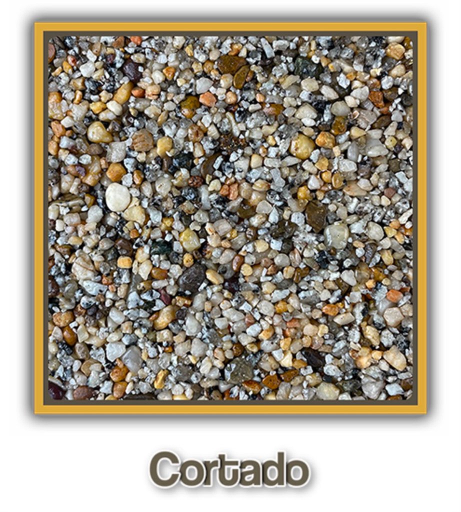 Cortado resin colour blend