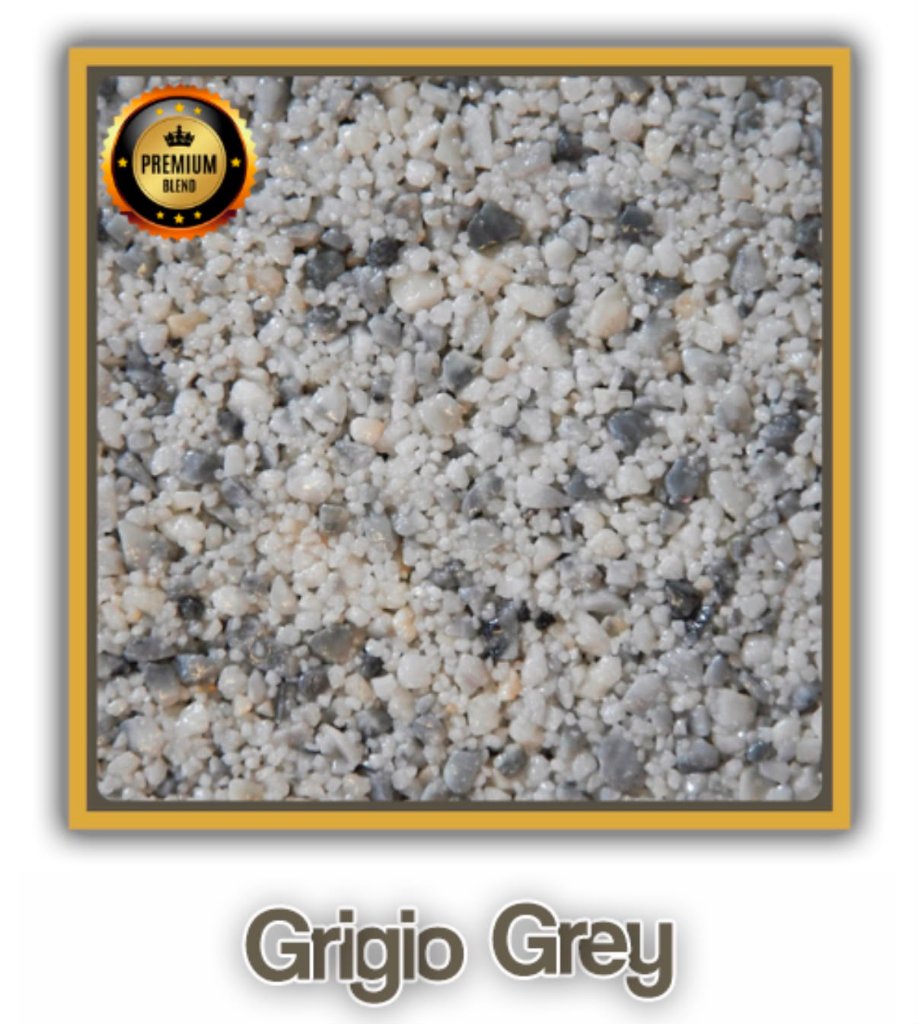 Grigio Grey resin colour blend
