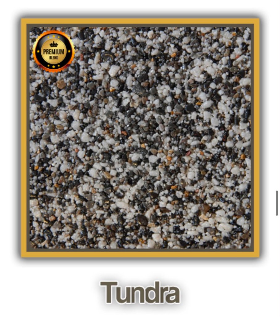 Tundra resin colour blend