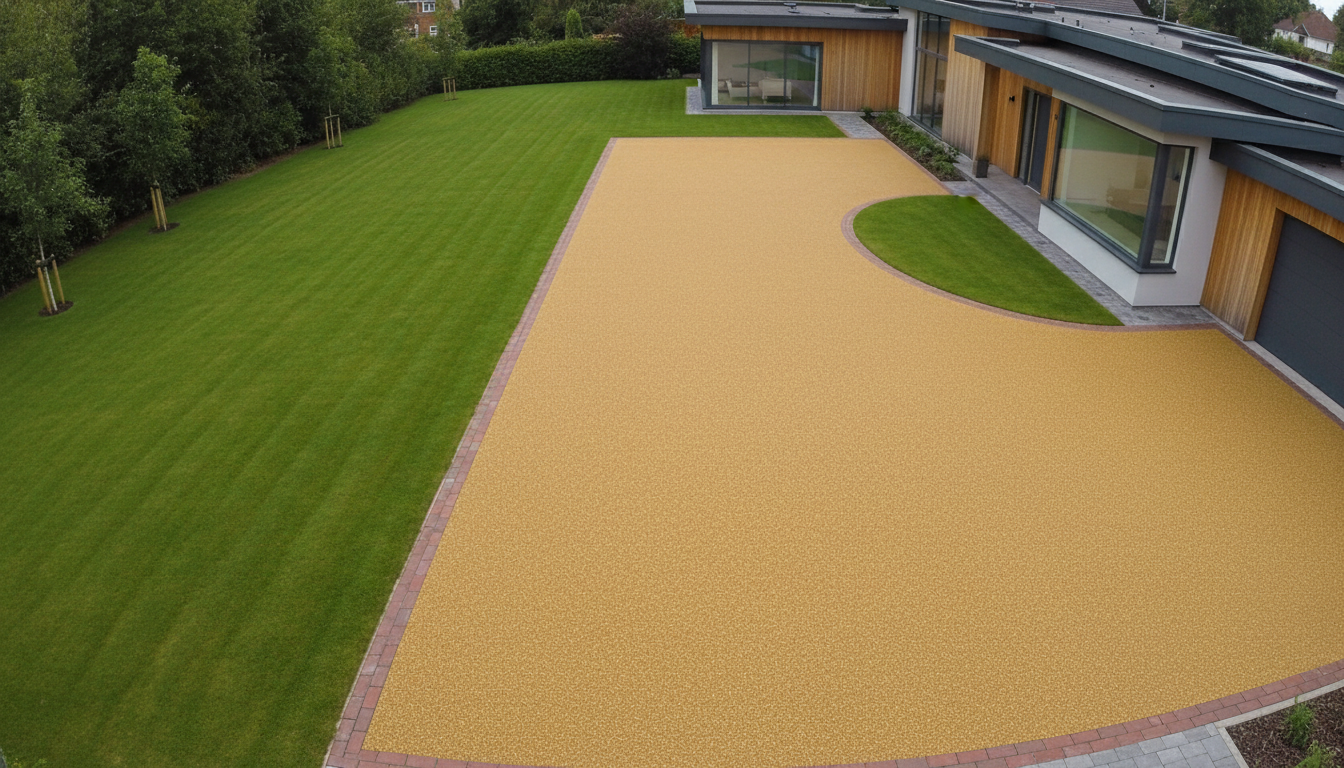 Premium resin bound driveway installation in Cambridge