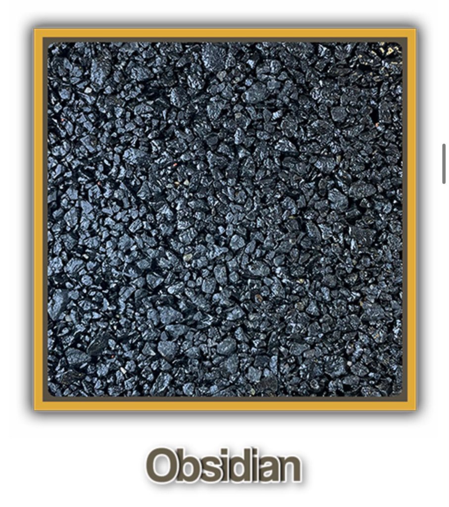 Obsidian resin colour blend