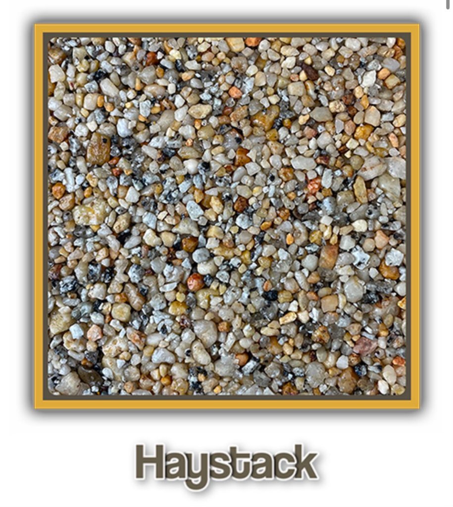 Haystack resin colour blend