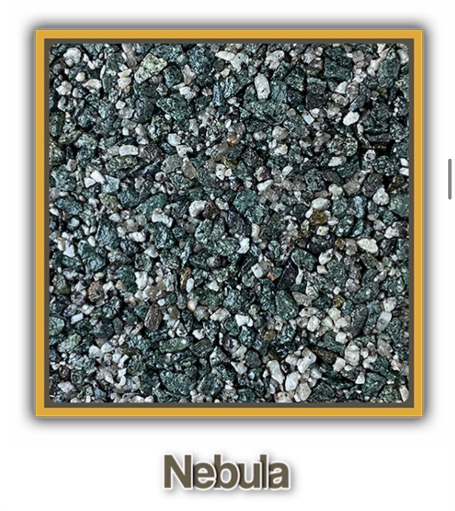 Nebula resin colour blend