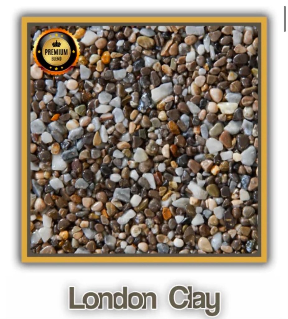 London Clay resin colour blend