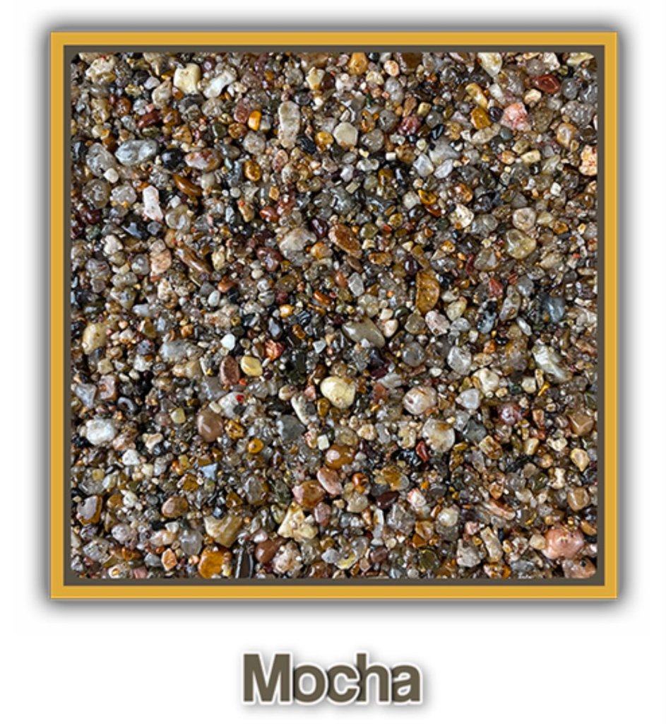 Mocha resin colour blend