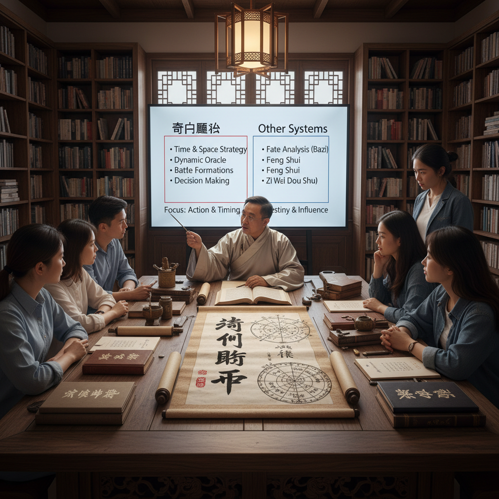 Q: What Exactly is Qi Men Dun Jia and How does it Differ from Other Chinese Metaphysical Systems?