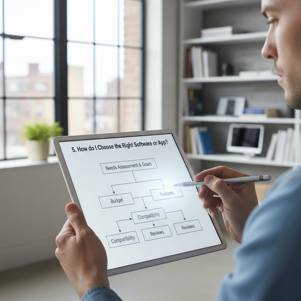 5. How do I Choose the Right Software or App?