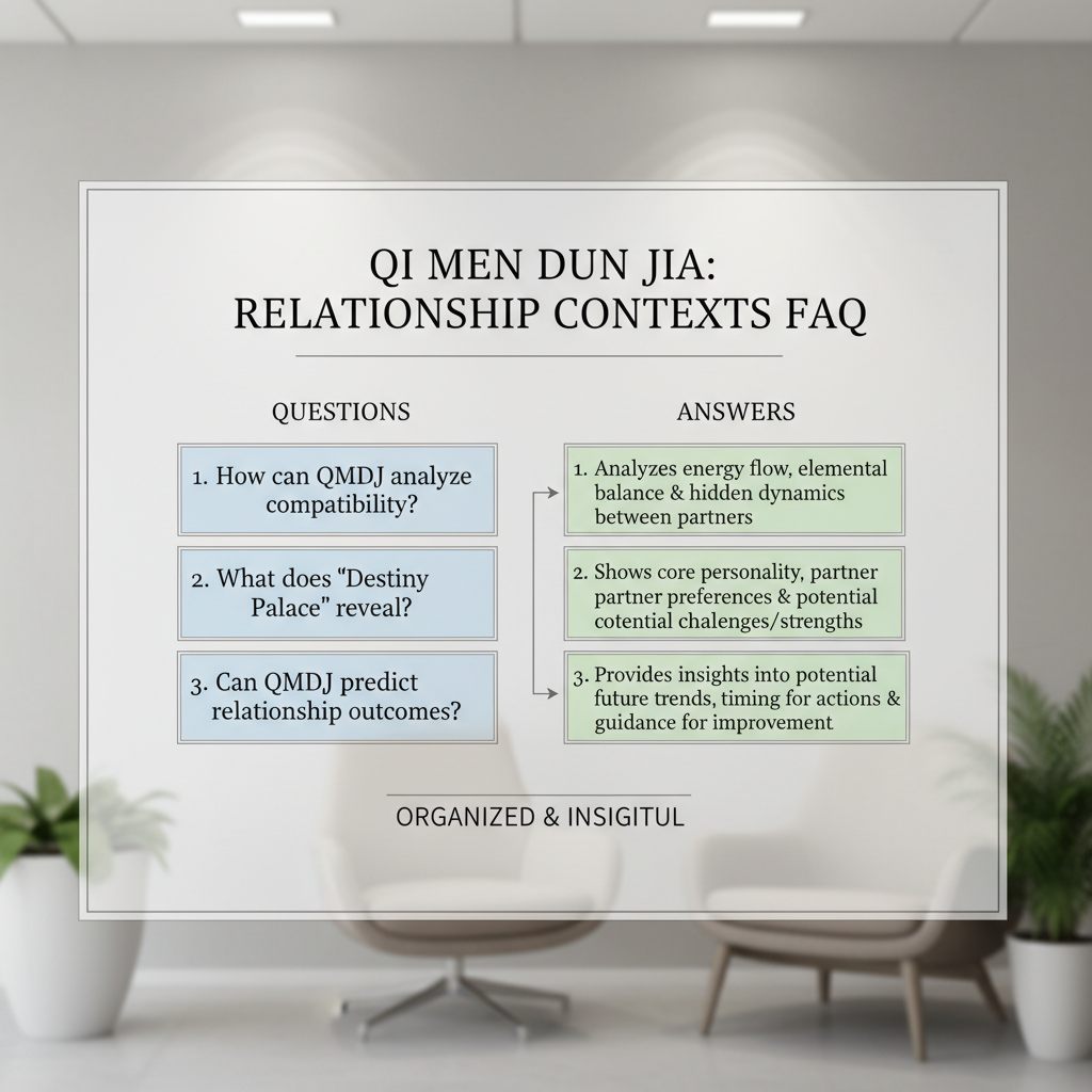 How to Combine Qi Men with Other Tools for Better Relationship Insights