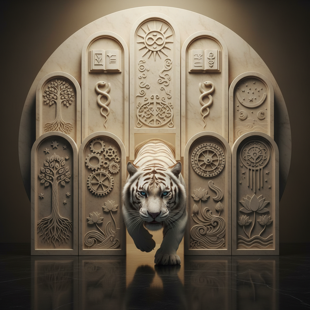 White Tiger and the Nine Doors