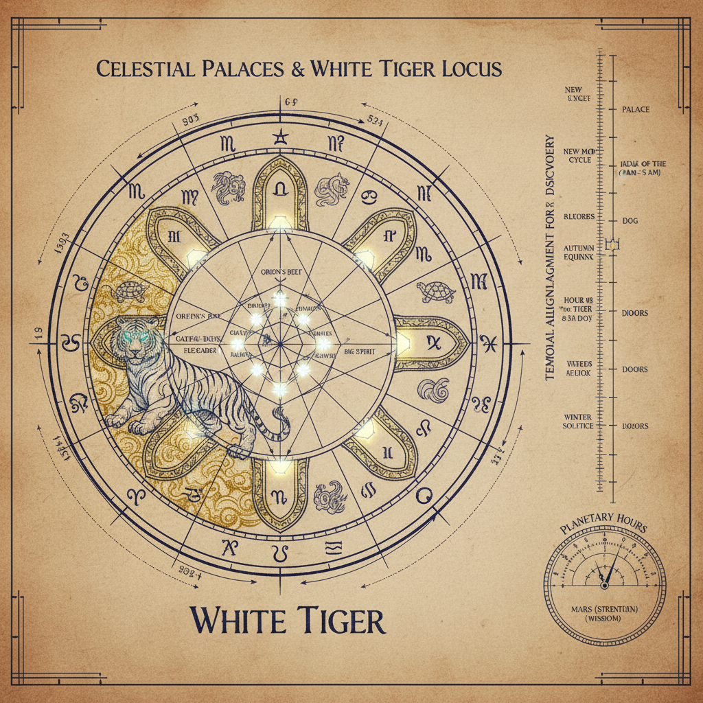 How to Locate the White Tiger: Palaces, Doors, Stars, and Time