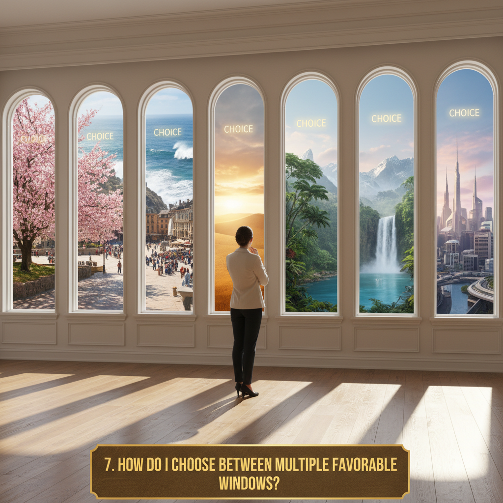 7. How do I Choose between Multiple Favorable Windows?