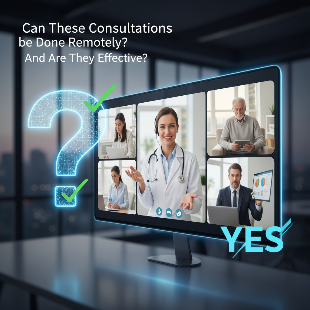 Can These Consultations be Done Remotely, and are They Effective?