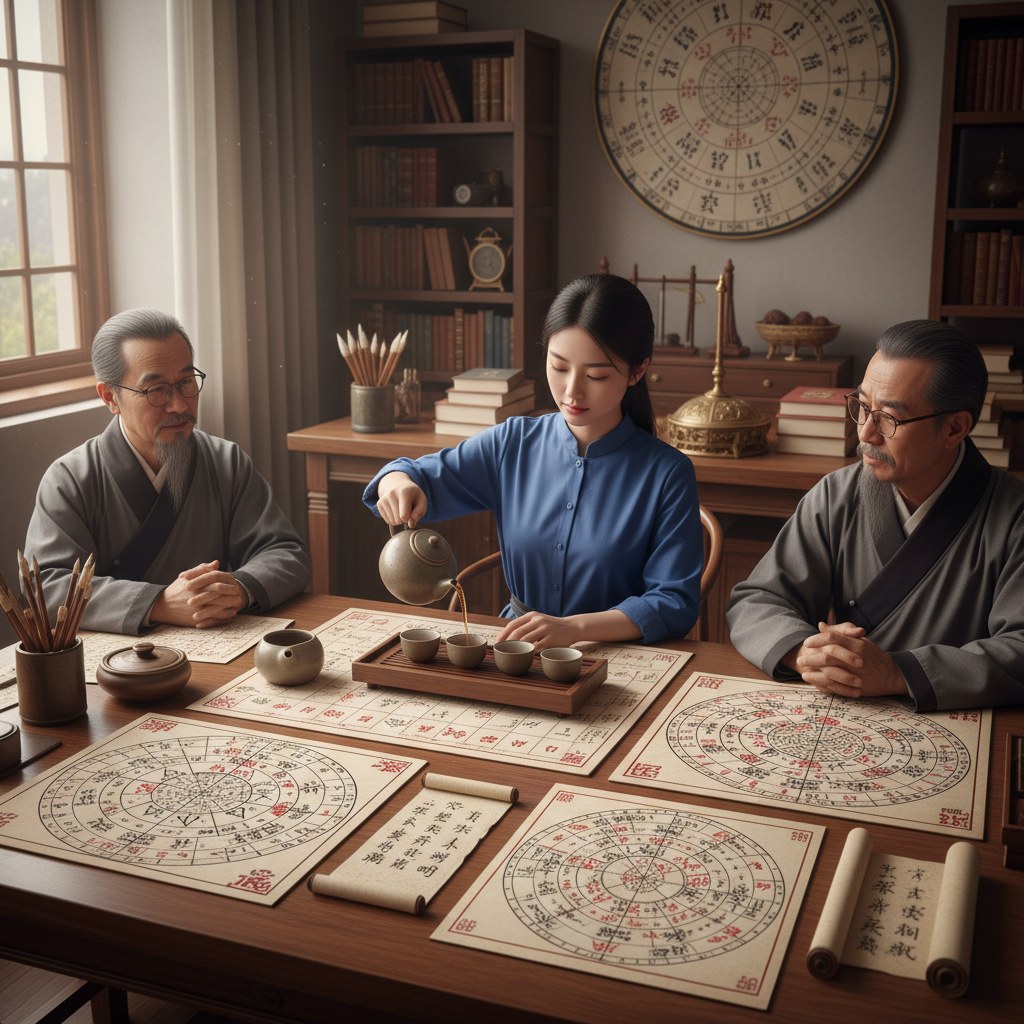 In conclusion, it is not as simple as it seems. If you want to learn Qi Men Dun Jia 奇门遁甲, have a cha