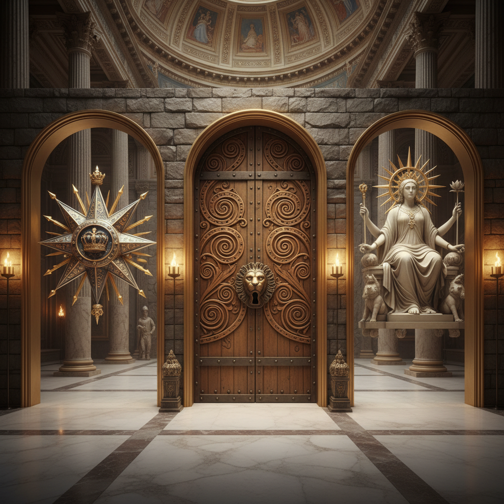 Step 3, Read the Palace Triad: Star, Door, Deity