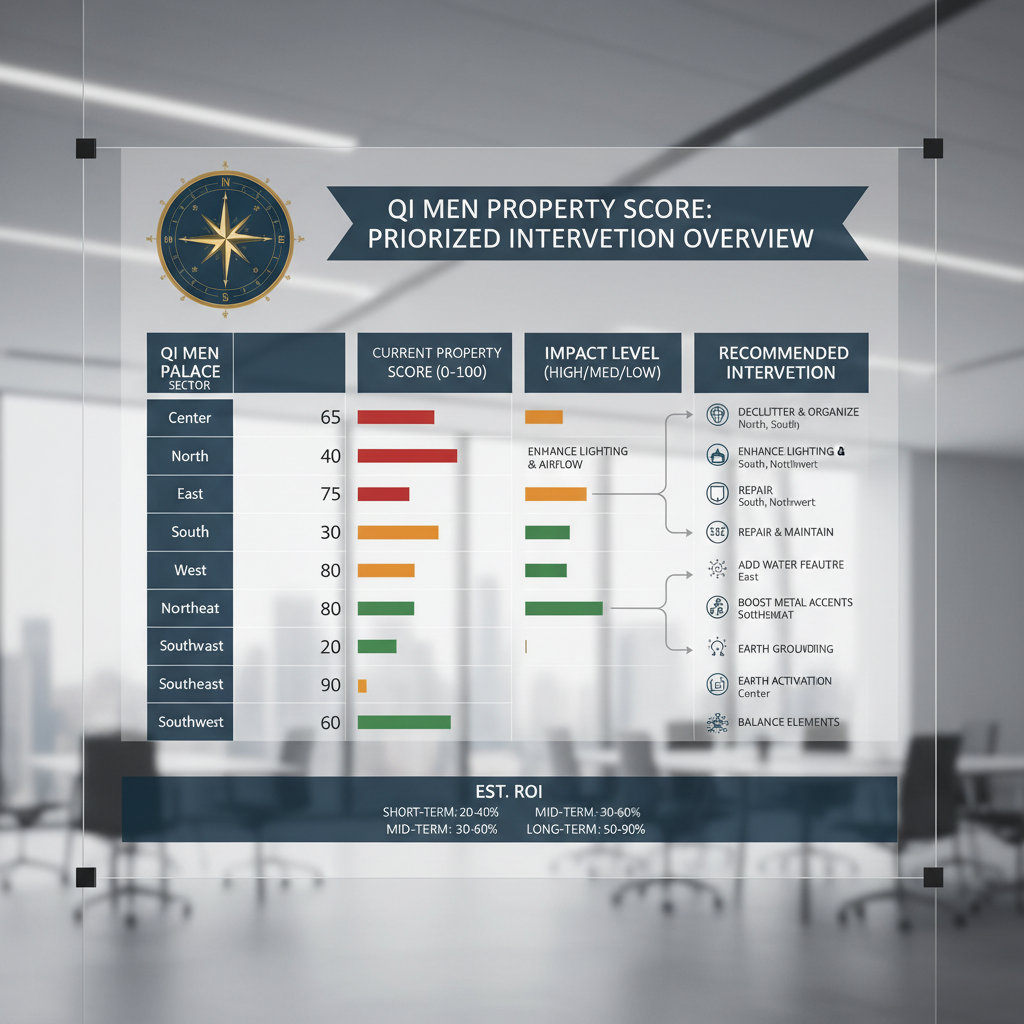 Step 4: Score Each Palace and Prioritize Interventions