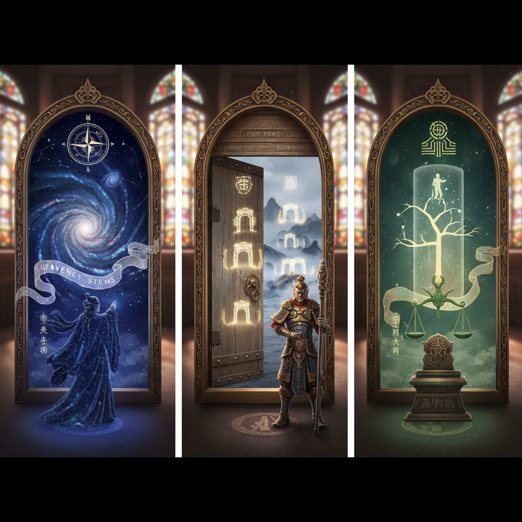 The Nine Palaces and Spatial Thinking