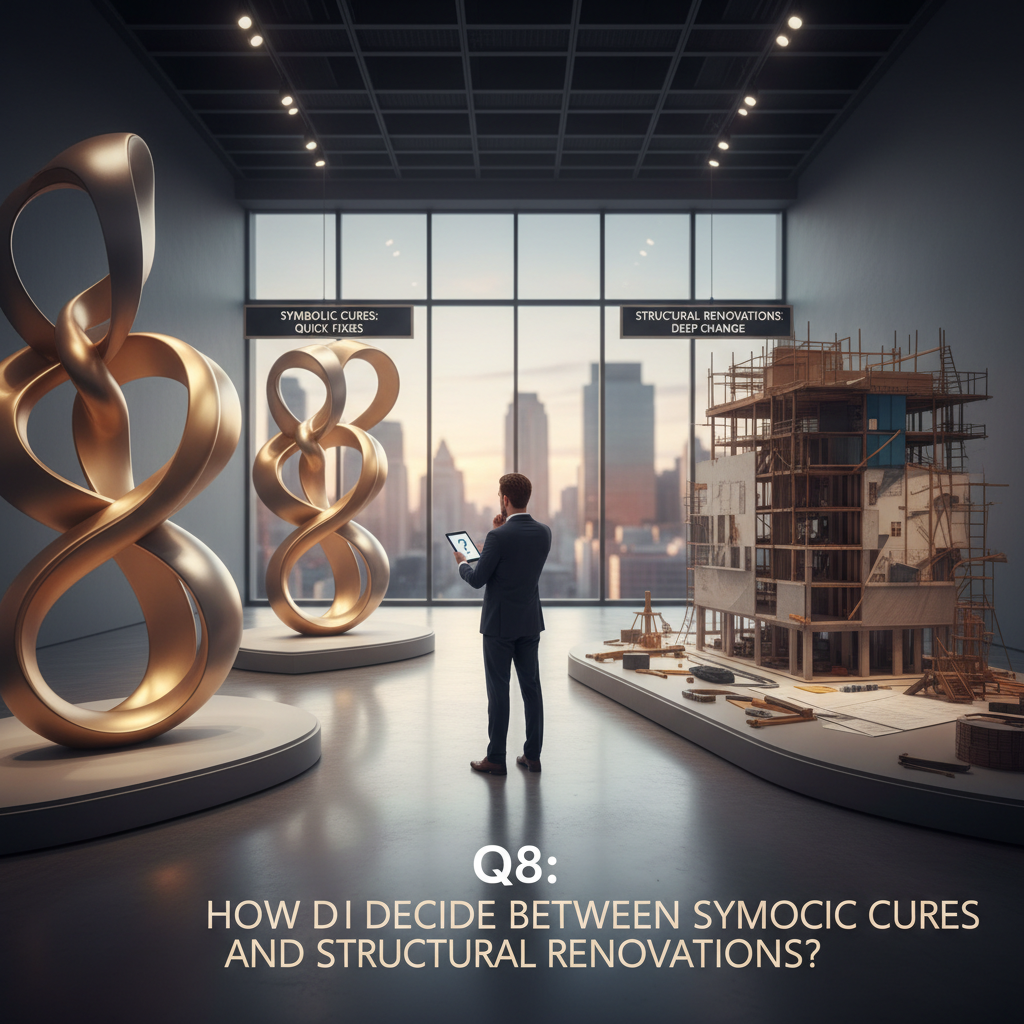 Q8: How do I Decide between Symbolic Cures and Structural Renovations?