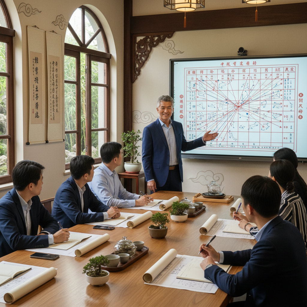Welcome to Qi Men Dun Jia. Hello, my name is Dougles Chan and I am the Qi Men Dun Jia teacher over h