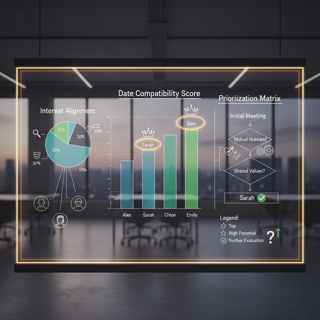 How We Rank and Choose Among Multiple Candidate Dates