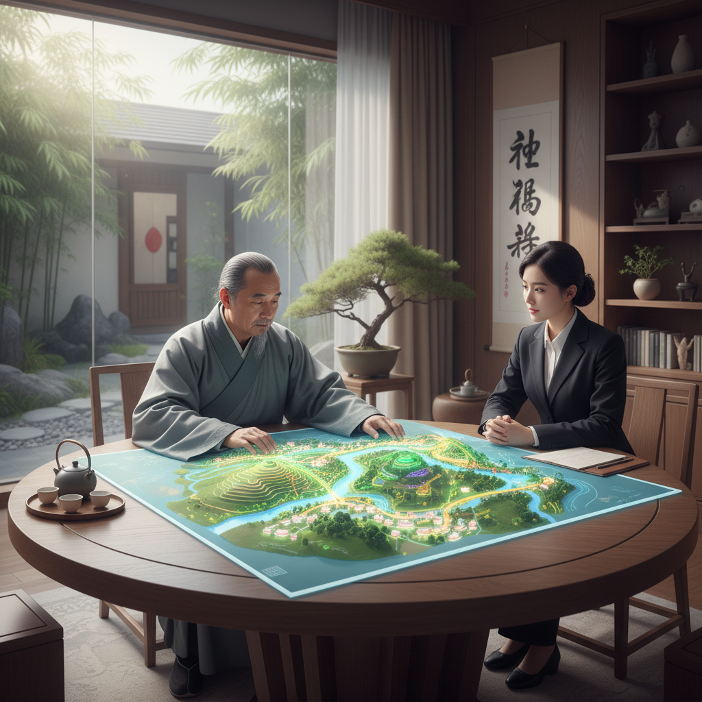 In terms of forecasting, a Feng shui master or a Qimen master, they don’t need to go to that specif