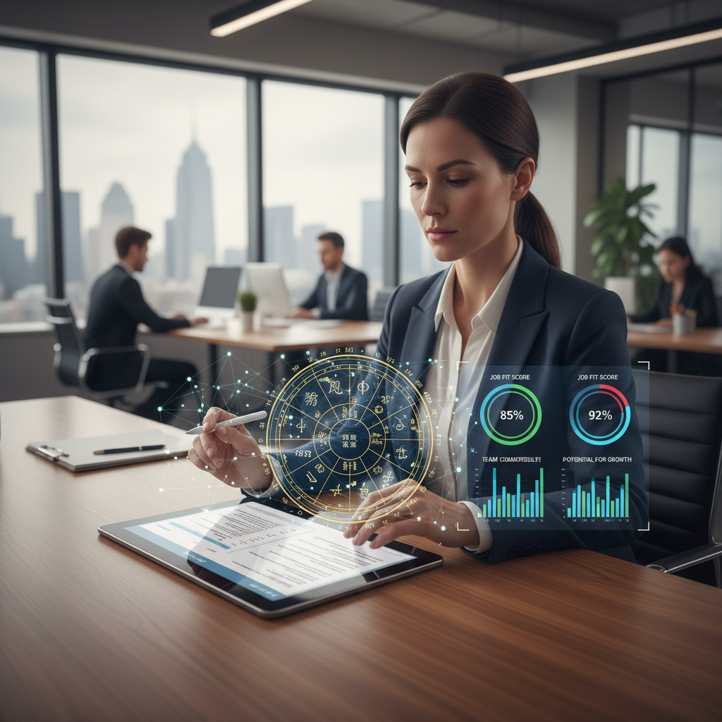 Optimizing Job Fit: Qimen Dunjia can help determine if someone is well-suited for a particular job o