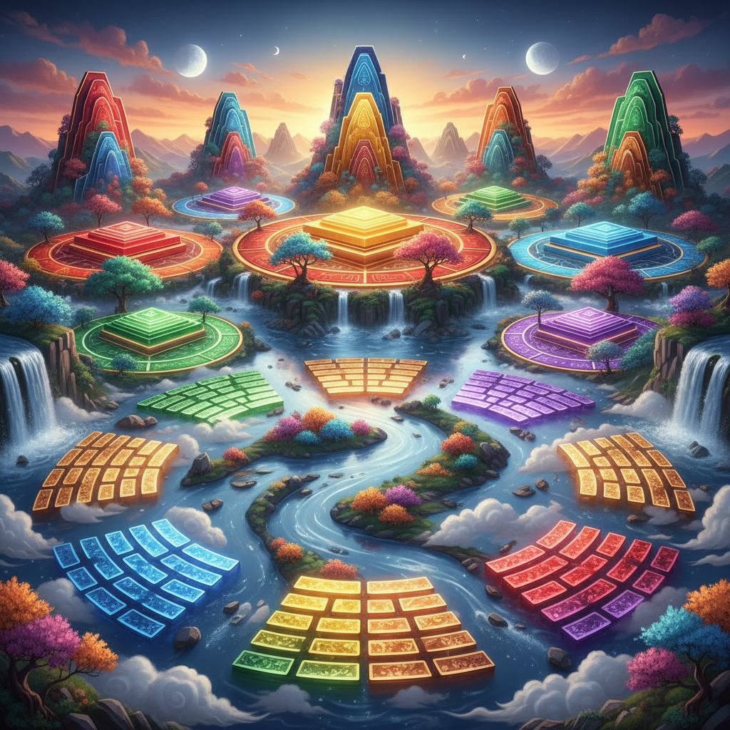 The eight trigrams and nine palaces integrate together and integrate all the elements into it plus t