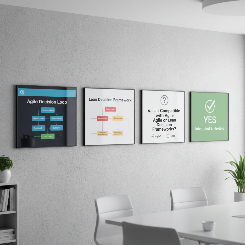 4. is it Compatible with Agile or Lean Decision Frameworks?