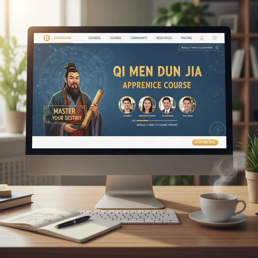If you are wanting to learn #qimen, goto https://dougleschan.com/qi-men-dun-jia-apprentice-course/