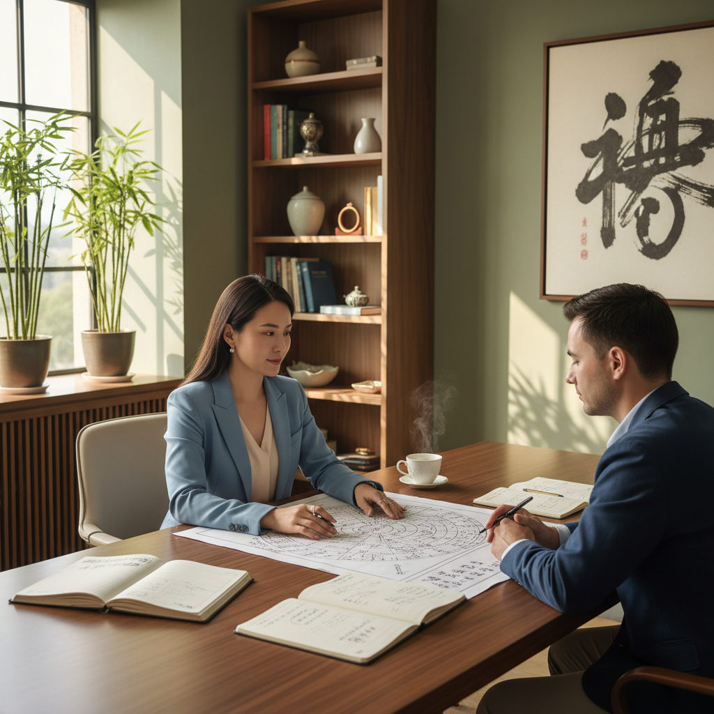 🔹 QMDJ Consultant – Provide professional Qi Men readings and guidance to clients.
🔹