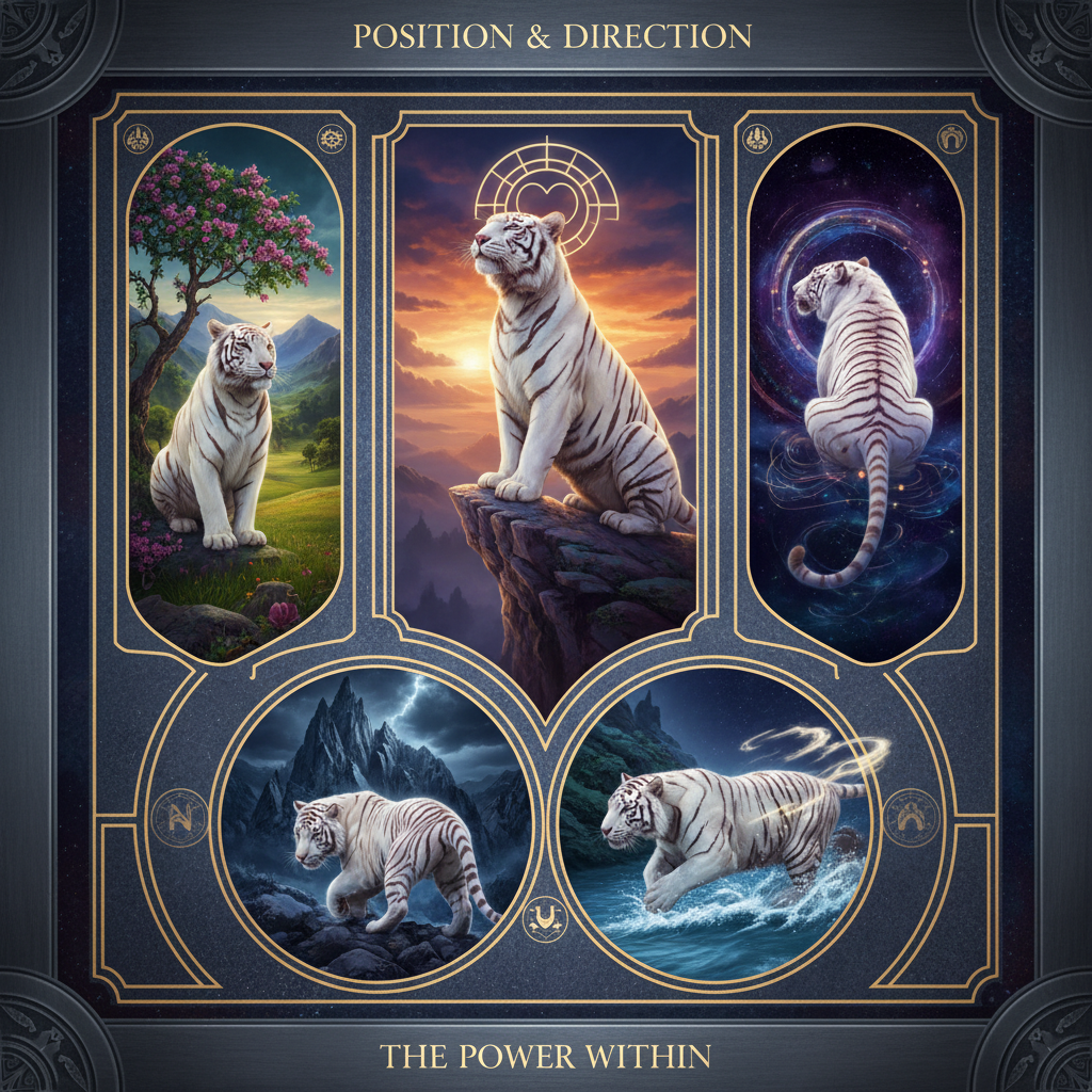 Position and Direction: Where White Tiger Appears Matters