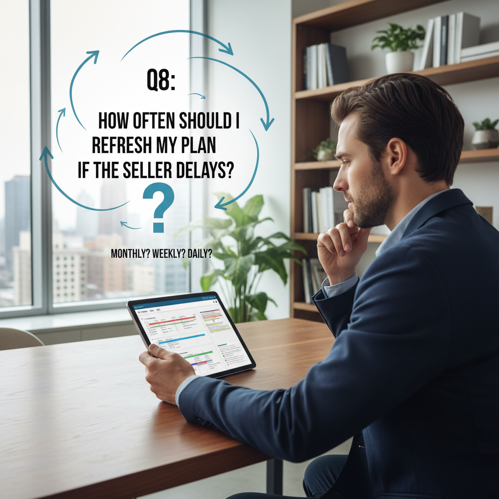 Q8: How Often should I Refresh My Plan If the Seller Delays?