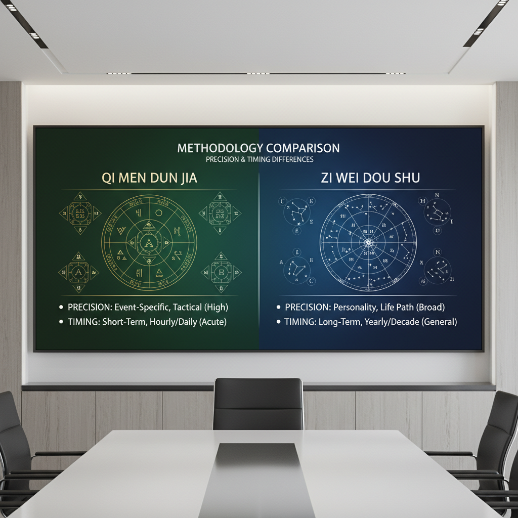 2.2 Zi Wei Dou Shu: Natal Chart Structure and Timing Elements