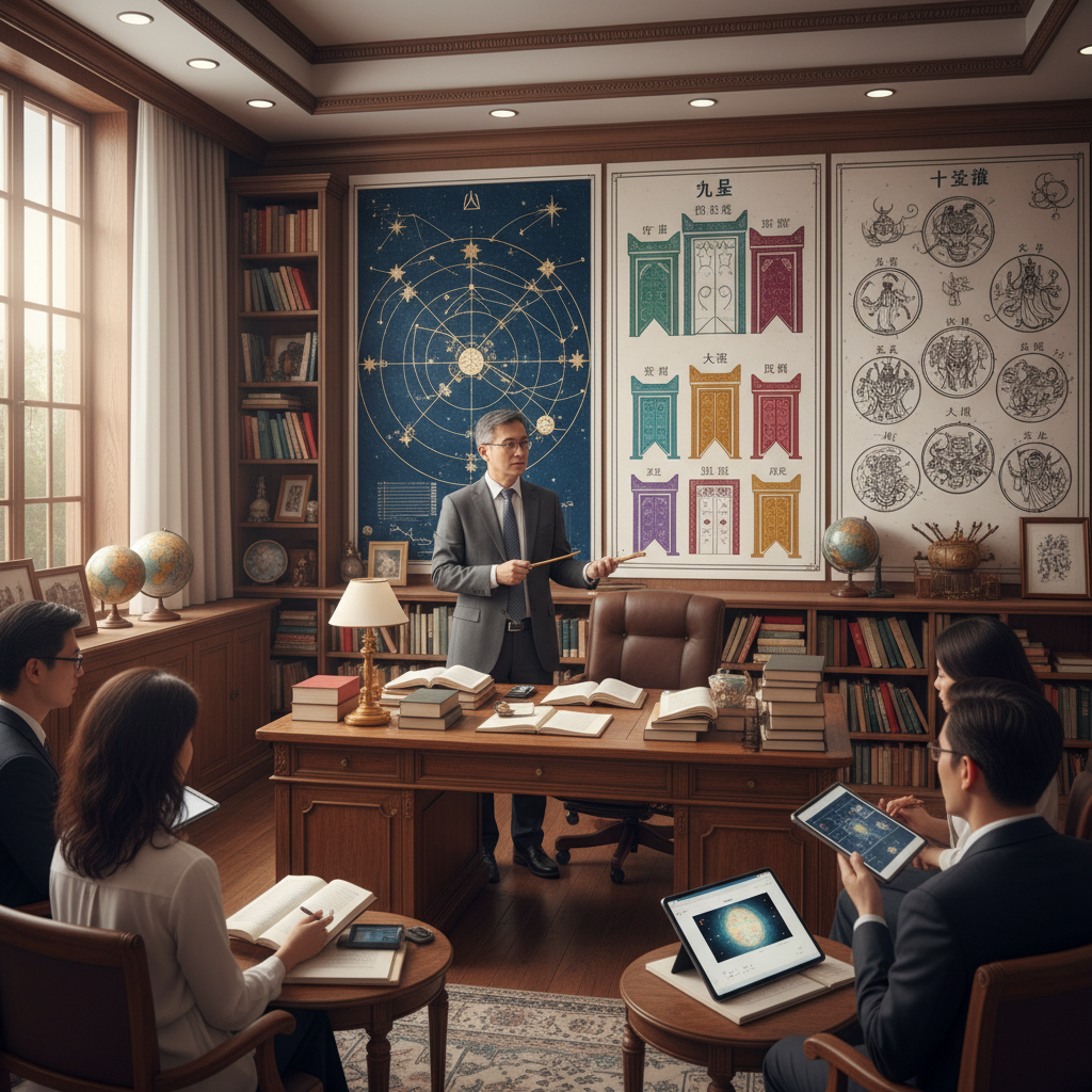 How Qi Men Dun Jia Reads Career Potential: Components and What They Mean