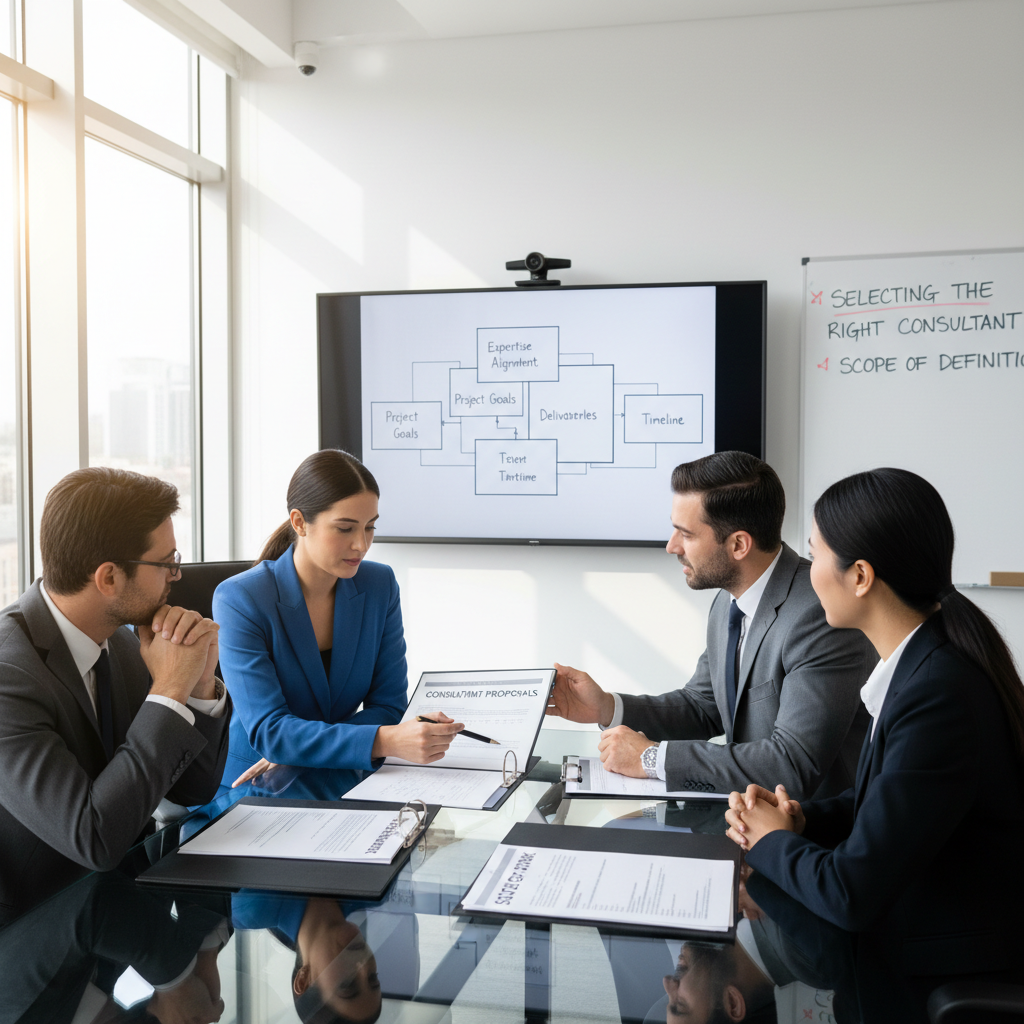 Selecting the Right Consultant and Scope of Work