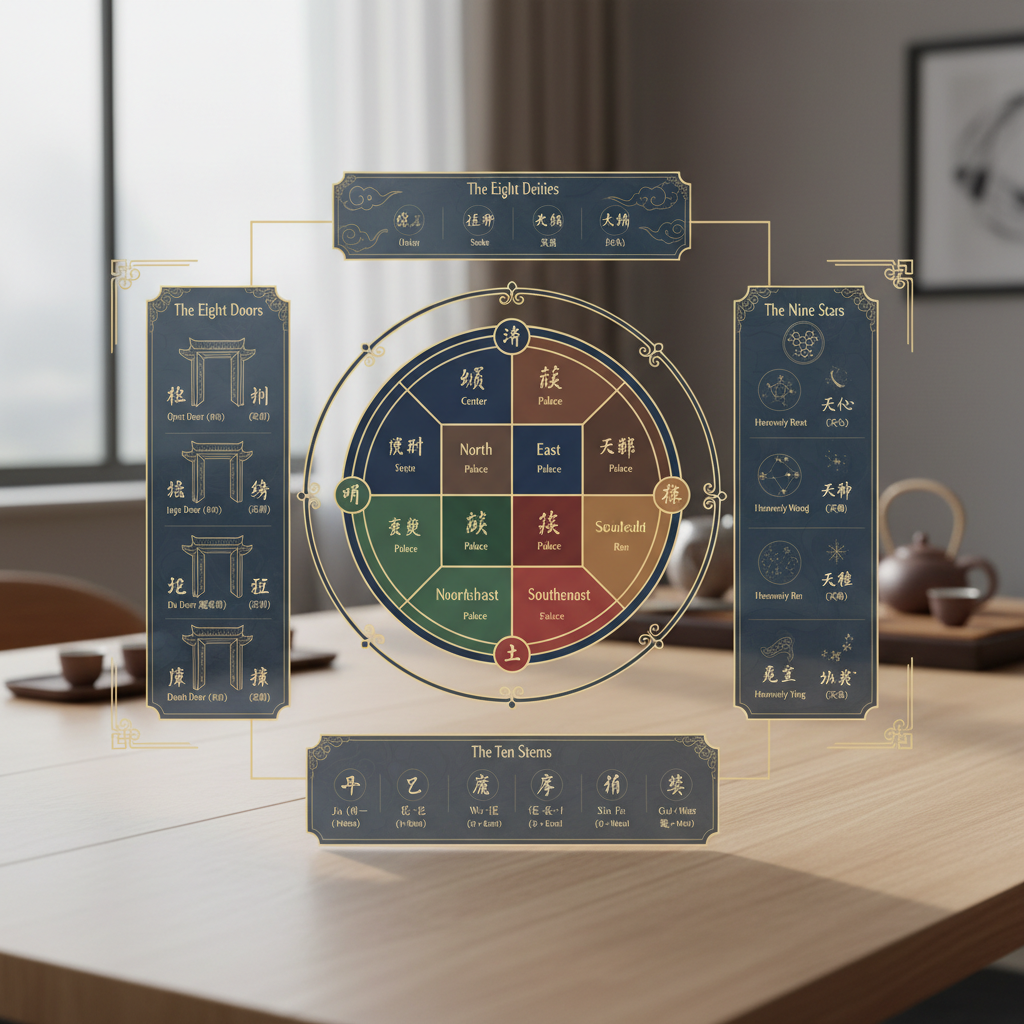 Understanding the Components of a Qi Men Chart